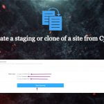 How to create a staging or clone of the WordPress site from CyberPanel?