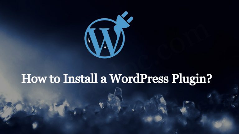 Read more about the article How to Install a WordPress Plugin?