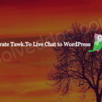 How to add live chat on WordPress Website – Integrate Tawk.To Live Chat to WordPress