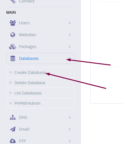 Create New Database