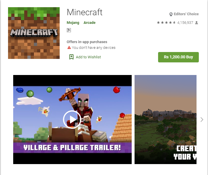 Minecraft Pocket Edition