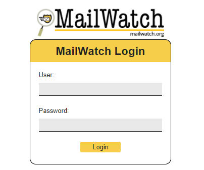 Mailscanner login