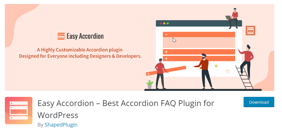 Easy Accordion plugin