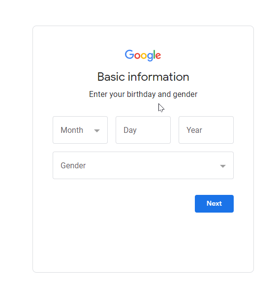 google basic information