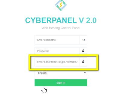 cyberpanel 