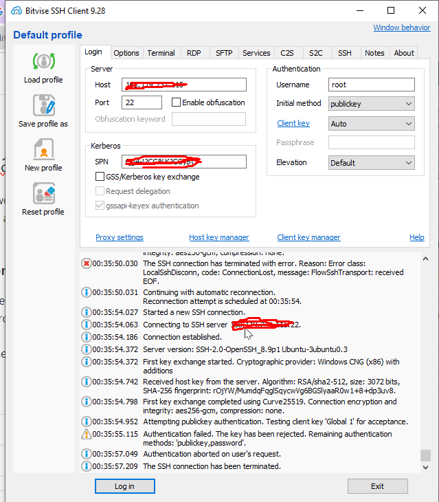 ssh client like bitvise