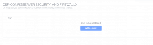 How to install cSF cyberPanel?