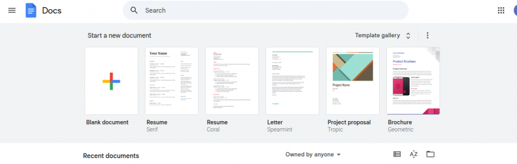 Google docs